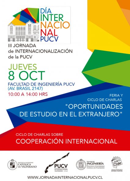 Te invitamos a la III Jornada de Internacionalización de la PUCV - Foto 1