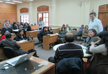 Grupo ARPA desarrolla taller con docentes de la Región de Valparaíso en el Instituto de Matemáticas - Foto 1