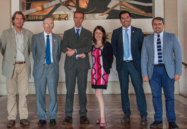 Vicerrector de Relaciones Internacionales de Politécnico de Torino visitó la PUCV