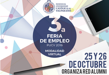 3a Feria de Empleo PUCV 2016- Modalidad Virtual