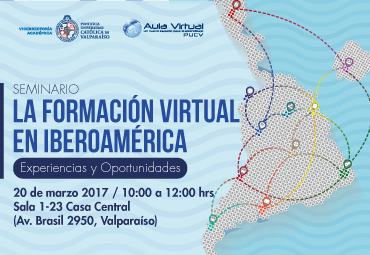 Vicerrectoría Académica invita al seminario “La Formación Virtual en Iberoamérica: experiencias y desafíos” - Foto 1