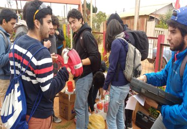 Alumnos de la PUCV realizaron instalaciones eléctricas en el Campamento Felipe Camiroaga