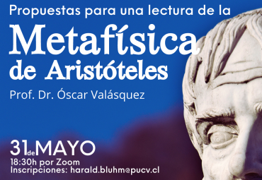 Magíster en Filosofía realizará conferencia "Propuestas para una lectura de la Metafísica de Aristóteles"