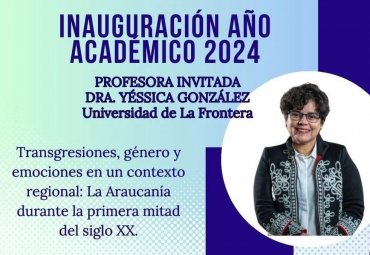 Instituto de Historia invita a Inauguración de Año Académico 2024