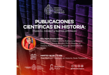 Charla “Publicaciones científicas en Historia”