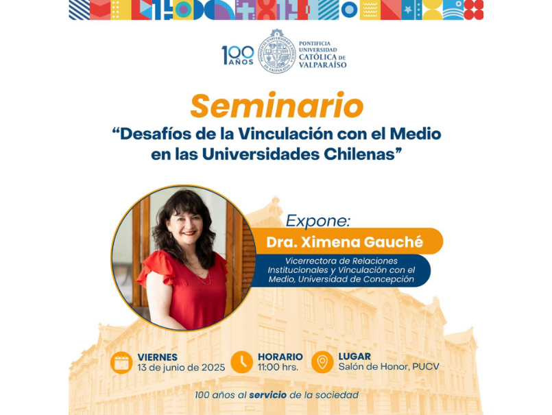 Seminario “Desafíos de la Vinculación con el Medio en las Universidades Chilenas”