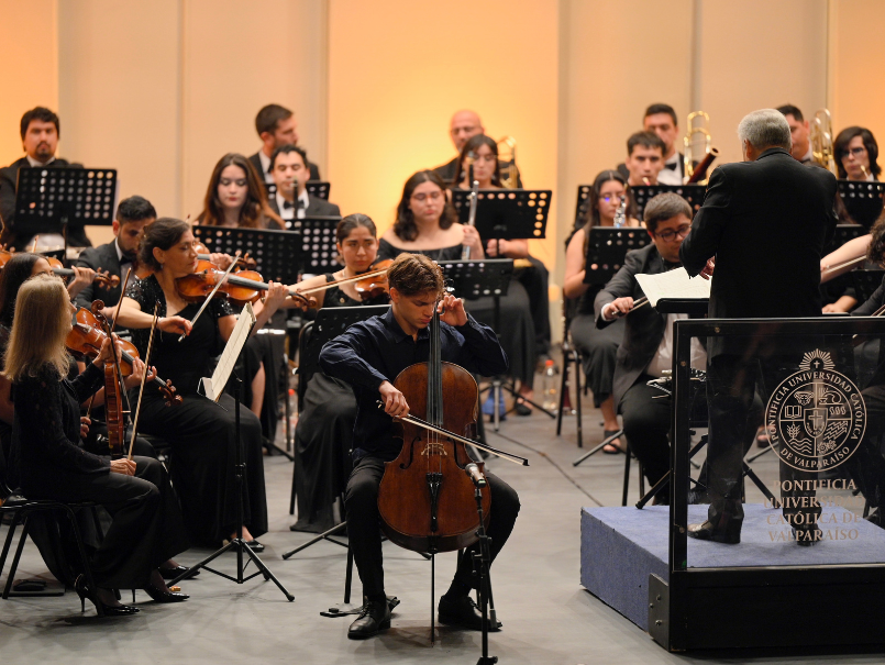 Violonchelista chileno-alemán triunfa en Concurso Internacional de Ejecución Musical Dr. Luis Sigall