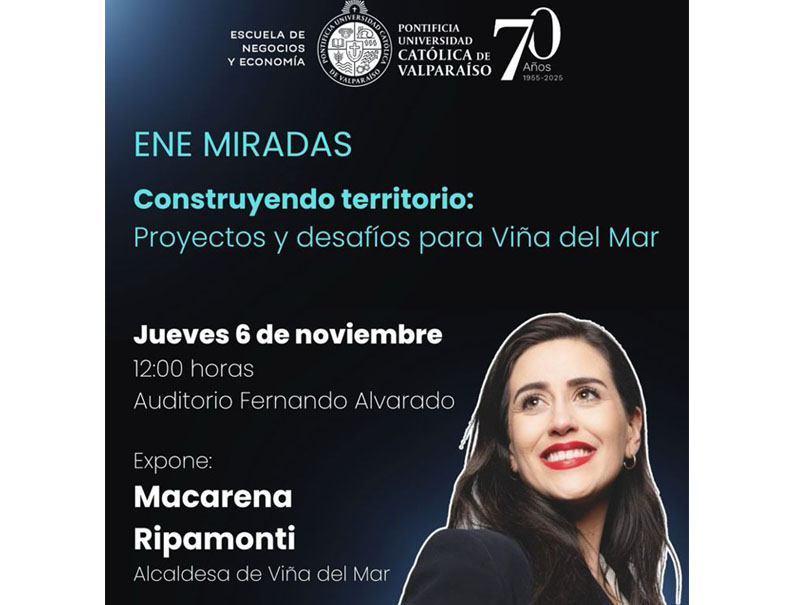 Alcaldesa Ripamonti es invitada a ENE Miradas