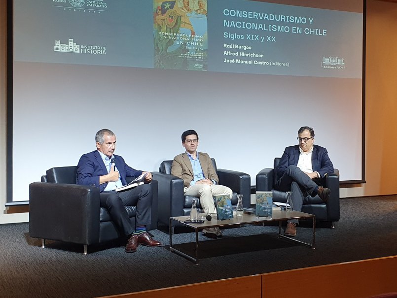 Presentan libro sobre conservadurismo y nacionalismo en Chile