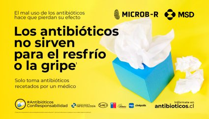 Instituto de Biología PUCV promueve campaña para buen uso de antibióticos