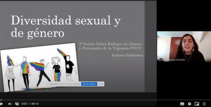 Estudiantes PUCV se capacitan en 'Enfoque género y prevención de la violencia'