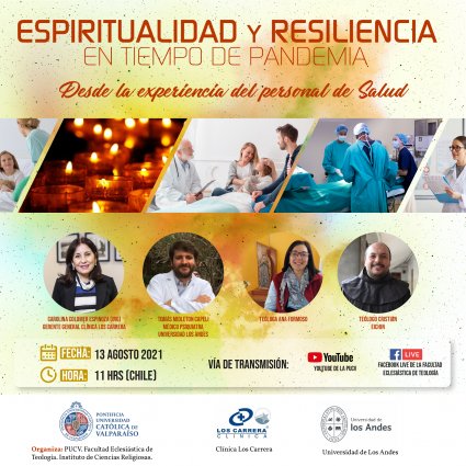 Personal de salud compartirá experiencias de espiritualidad y resiliencia en conversatorio virtual
