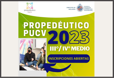 Propedéutico de Pedagogía PUCV 2023