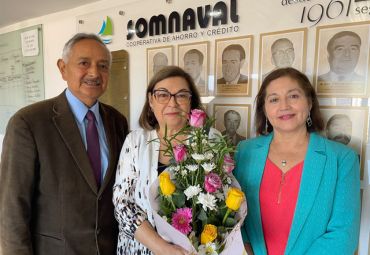 Berta Silva, profesora de la Escuela de Comercio fue nominada como Mujer Cooperativista del Año 2024 por el Consejo de Administración de Somnaval