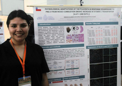 Francisca Villarroel: “Participar en un congreso internacional te abre puertas para generar redes dentro de la comunidad científica”