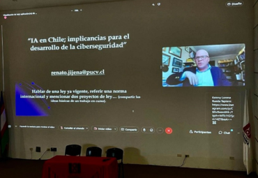 Profesor Renato Jijena participa en foro colombiano sobre ciberseguridad e inteligencia artificial