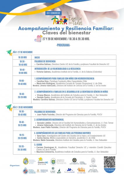 XIII Congreso Familia para Todos "Acompañamiento y resiliencia familiar: Claves del bienestar"