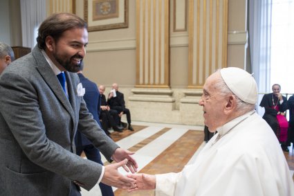 Autoridades de la Facultad participaron en Congreso Internacional junto al Papa Francisco en Roma