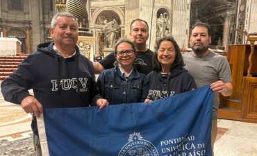Profesor Rodrigo Arriagada participa del Jubileo de la Educación en Roma.