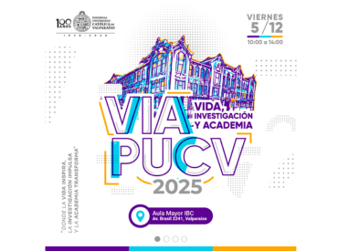 Workshop “Vida, Investigación y Academia” reunirá el 5 de diciembre a destacadas académicas e investigadoras PUCV