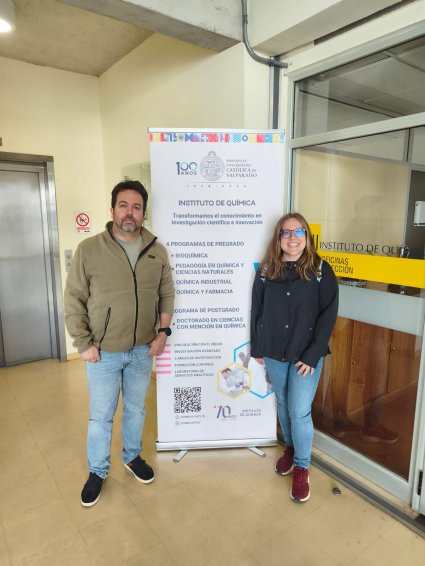 Investigadora Manuela González, Universidad de Almería, visita el Instituto de Química y fortalece convenio de colaboración internacional