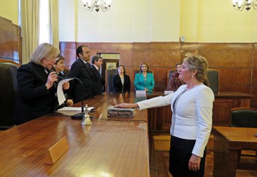 Magistrada Silvana Donoso juró como nueva ministra de la Corte de Apelaciones de Valparaíso - Foto 1