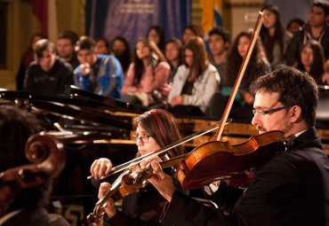 PUCV celebra los 160 años del Colegio Alemán de Valparaíso con concierto de su Orquesta de Cámara