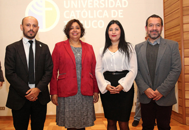 Profesor PUCV inaugura año académico de Pedagogía en Educación Física de Universidad Católica de Temuco