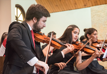 Orquesta de Cámara PUCV realiza concierto en Santuario de Schöenstatt - Foto 2