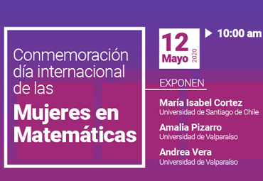 IMA PUCV conmemora Día Internacional de las Mujeres en Matemáticas con evento online