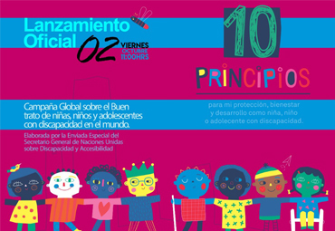 "10 Principios de la Campaña Global sobre buen trato a jóvenes con discapacidad en el mundo"