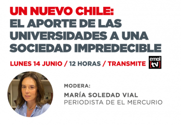 Rector PUCV participará en Encuentro "Un nuevo Chile: el aporte de las universidades a una sociedad impredecible"