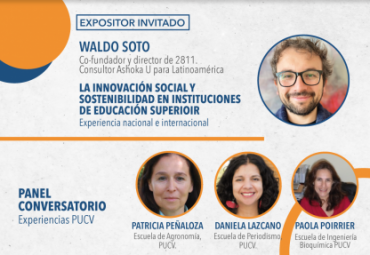 PUCV presentará proyecto que fortalecerá la Innovación Social y la Sostenibilidad