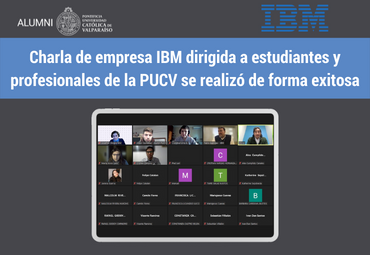 Charla de empresa IBM dirigida a estudiantes y profesionales de la PUCV se realizó de forma exitosa