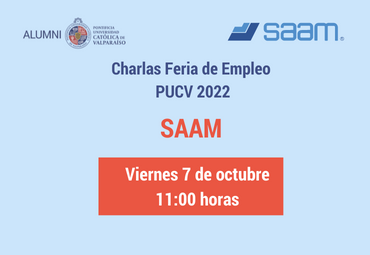 Charlas Feria de Empleo PUCV 2022: SAAM