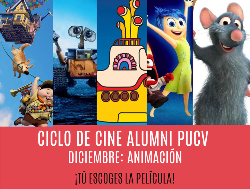 Ciclo de Cine de Alumni y Cineteca PUCV tendrá un especial de películas animadas