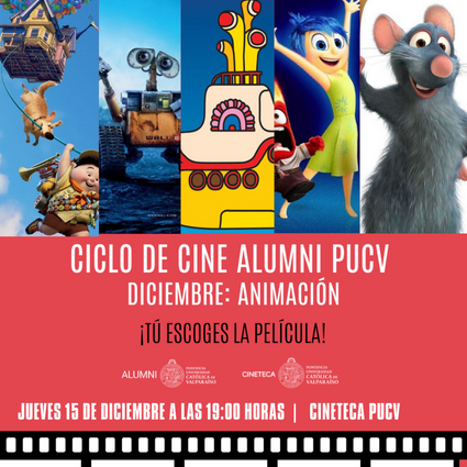 Ciclo de Cine de Alumni y Cineteca PUCV tendrá un especial de películas animadas - Foto 1