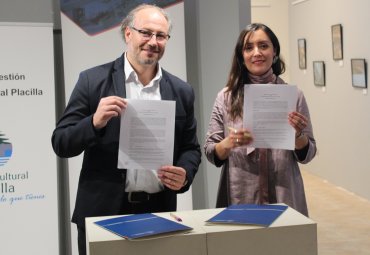 Escuela de Periodismo y Museo Histórico de Placilla firman convenio de colaboración - Foto 1