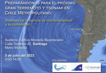 Laboratorio Geotsunami PUCV invita a seminario sobre terremotos y tsunamis en Chile