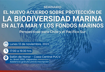 Seminario “El nuevo acuerdo sobre protección de la biodiversidad marina en alta mar y los fondos marinos”