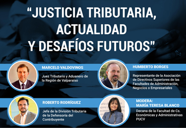 Conversatorio “Justicia Tributaria, Actualidad y Desafíos Futuros”