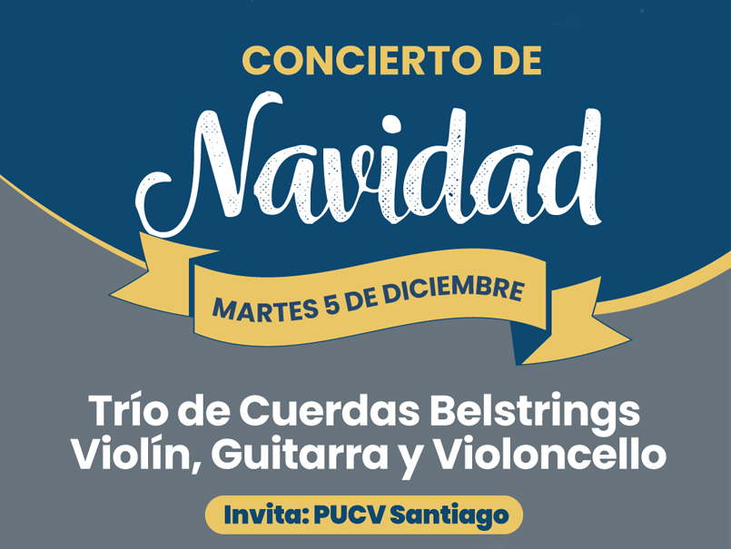 Concierto de Navidad en PUCV Santiago