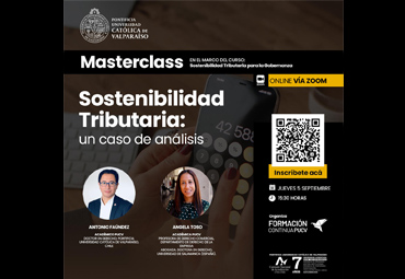 Masterclass “Sostenibilidad Tributaria: un caso de análisis”