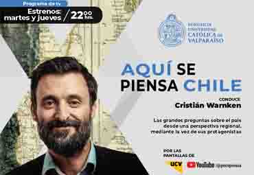 Estreno de “Aquí se piensa Chile” con entrevista al gobernador Rodrigo Mundaca