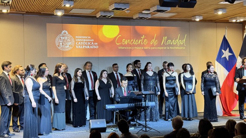 Coro De C Mara Present Concierto Navide O En Pucv Santiago