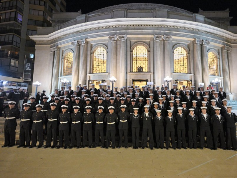 GALERÍA: Multitudinaria asistencia a concierto de homenaje a las Glorias Navales