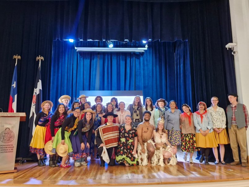 GALERÍA: PUCV efectuó ceremonia de despedida a estudiantes internacionales