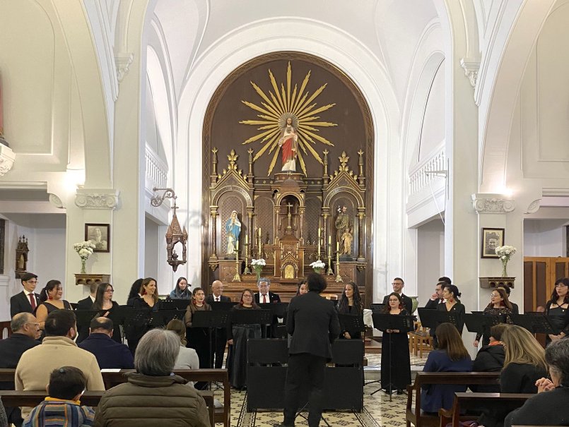 Universidad conmemoró el Sagrado Corazón de Jesús con emotivo concierto