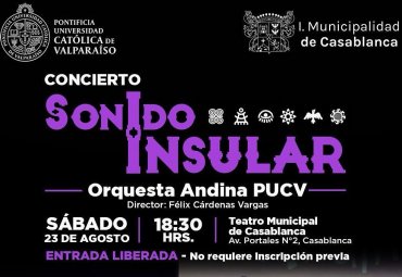 Orquesta Andina se presentará en Casablanca con 