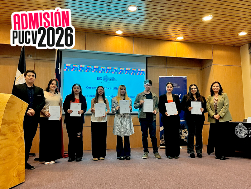 Estudiantes PUCV se certifican como “Agentes de Cambio” para liderar soluciones socioambientales